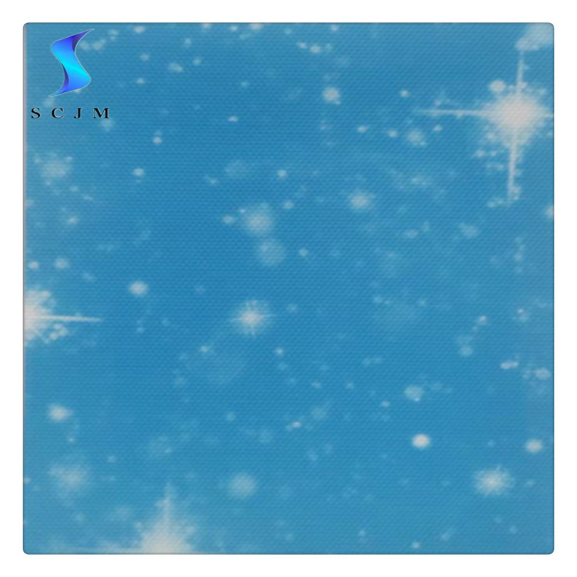 星空?qǐng)D案藍(lán)色膠膜